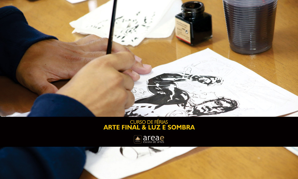 Curso de arte-final & luz e sombra.