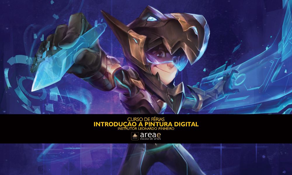 Curso de introdução à pintura dgital.