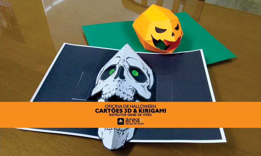 Curso de cartões 3D e kirigami